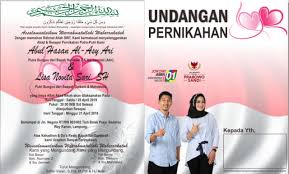 Jangan buat undangan pernikahan yang monoton. Milenial Di Sumel Buat Undangan Nikah Bertema Pilpres Kumparan Com