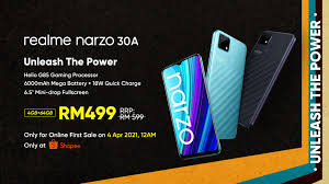 Realme Narzo 30A Unveiled With Three ...