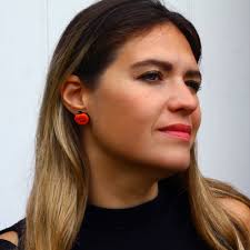 Pumpkin Stud Earrings