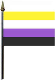 Browse thousands of other custom discord and slack emoji on emoji.gg. Non Binary 4 X 6 Flag On A Stick Lgbt Flags 4 X 6 Flag On