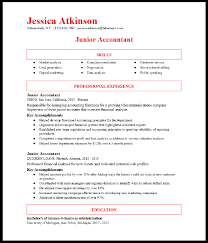 Take a look at our example resume professionally as an accountant, you will be expected to be able to produce a very thorough application which will. Junior Accountant Resume Sample Resumecompass