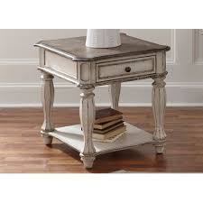 Antique White Coffee Table Magnolia Manor Rc Willey Furniture Store White End Tables Liberty Furniture Furniture