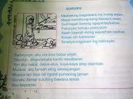 Di antara wilayah yang menggunakan jenis aksara ini adalah pulau jawa, makasar, sunda, melayu, sasak serta umum dipakai untuk penulisan jenis karya. Geguritan Bahasa Jawa Pengertian Ciri Ciri Jenis Dan Contohnya Seni Budayaku Cute766