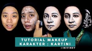 Kartini Makeup Tutorial Makeup Karakter Makeup Transformation Ini Vindy Youtube