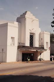 City Hall Hogansville Georgia Photo By Edition Of One I Hope One Day This Whitewash Paint Job Is Corrected Sure Art Deco Architecture Art Deco Home Art Deco
