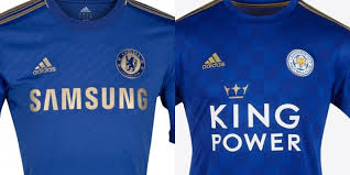 Chelsea trikot willian signiert autogramm adidas autogramm fußball neu england l. Adidas Chelsea 2012 13 Leicester City 2019 20 Heimtrikots Sind Fast Identisch Nur Fussball
