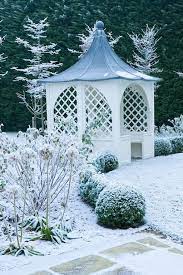 50 Amazing Winter Garden Landscape Sweetyhomee Winter Garden Garden Design Gazebo