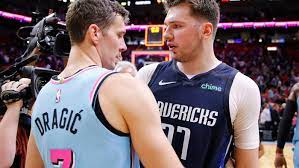 Luka doncic was the talk of the town. Goran Dragic On Luka Doncic He Never Feels The Pressure Never Mavs Moneyball