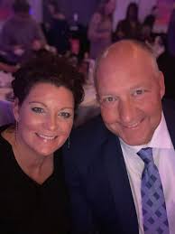 A sweet pic of Evan and his wife, Jodie because Friday is Valentine's Day!  Thursday