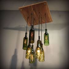 Diy Lampe Aus Flasche 39 Trendige Ideen Zum Selbermachen Lampe Aus Flaschen Diy Lampen Flaschenlampe