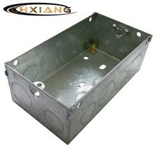 Metal boxes are durable and can be joined to. China Bs 2gang 47mm Switch Metal Switch Electrical Junction Box China Switch Box Metal Box