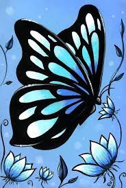 Mehr als 120 campingplätze in frankreich. Butterflies And Flowers 11 By Elaina Wagner Butterfly Painting Canvas Art Painting Simple Canvas Paintings