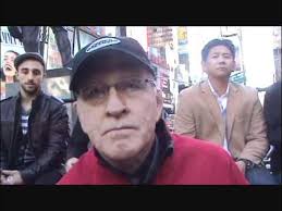 Dan Gable at USA v Russia dual meet in Times Square