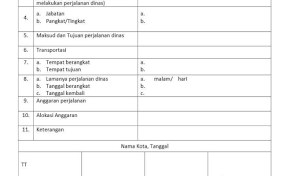 Berikut ini salah satu contoh surat perjalanan dinas karyawan swasta di sebuah perusahaan. Contoh Surat Tugas Dan Surat Perintah Perjalanan Dinas Sppd Cute766