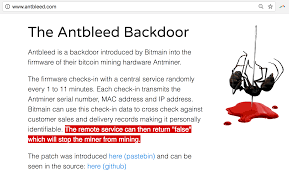 Antbleed Bitcoin S Newest New Controversy Explained Coindesk