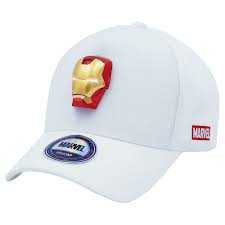 Marvel Iron Man Removable Led Light Up Patch Adjustable Baseball Cap Hat Hats Man Hat Marvel Iron Man