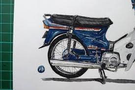 Lampu sen depan astrea prima,star original nos @275rb/set. Honda Astrea Star Biru Bebek Retro Yang Jadi Incaran