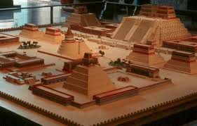 Tenochtitlan Diorama Globus