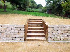 Escalier Pave Bois Recherche Google Outdoor Outdoor Decor Garden