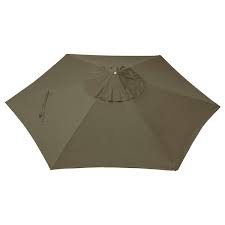 Lindoja Stoffuberzug Sonnenschirm Beigegrun 300 Cm Ikea Osterreich