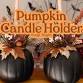 Pumpkin Candle Holder Craft Night