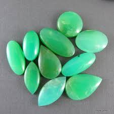 New Yerilla Chrysoprase Cabochons Australia Chrysoprase Wicca Crystals Cabochon