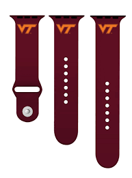 Watch Band Only Virginia Tech University Hokies Silicone Sport Band Fits On Apple Watch To View Further For This Apple Watch Bands Watch Bands Apple Watch