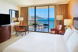 They give you a complimetary room.stayed at the tapa. Hilton Hawaiian Village Priceline Com