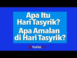 Apa Itu Hari Tasyrik Youtube Domba Kambing