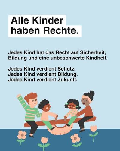 Alle Kinder haben Rechte. Das wurde 1989 in der UN-Generalversammlung beschlossen. Ein Meilenstein. Seitdem ist klar: 👉 Das Wohl des Kindes hat Vorrang. 👉 Kein Kind darf benachteiligt werden. 👉 Jedes Kind