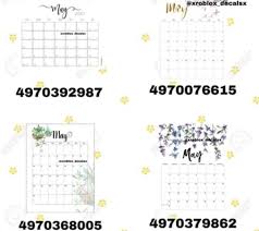 Pin By Gema Duran On Codes In 2021 Calendar Decal Decal Design Room Decals