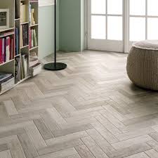 Complete redesign of bathroom, custom designed and built vanity. Herringbone White Wood Tiles Porcelain Superstore 39 78 M2 7cm X28cm Herringbone Tile Floors Floor Tile Design Wood Tile Kitchen