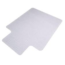 It's not easy, and it can contribute to back pain and leg strain. Mind Reader Clear 36 In X 48 In Plastic Anti Skid Office Chair Mat Offcmat Clr The Home Depot
