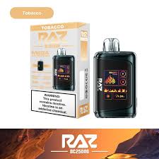 Tobacco Raz Raz DC25000 Disposable Vape &ndash; Tobacco &ndash; Smoking Vibes Razzle  Dazzle