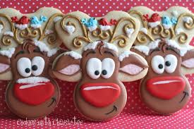 Gradually beat into creamed mixture. Whimsical Reindeer Cookies With Cookies With Character Guest Post The Sweet Adventures Of Sugar Belle