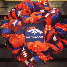 Display your spirit with officially licensed denver broncos gifts, accessories, wallets, patches and more from the ultimate sports store. Best Denver Broncos Deco Mesh Wreath For Sale In Karns Tennessee For 2021