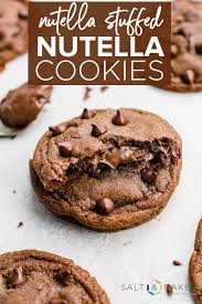 Nutella Stuffed Nutella Cookies In 2020 Nutella Cookies Nutella Recipes Easy Nutella Recipes