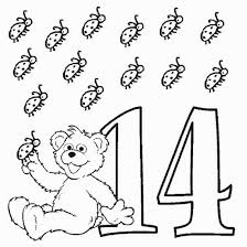 Free Printable Number Coloring Pages For Kids Sesame Street Coloring Pages Tinkerbell Coloring Pages Abc Coloring