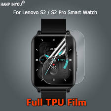 Unlock your creativity, and edit pictures. 1 3 5 10 Pcs For Lenovo S2 Pro S2pro Sport Smart Watch Ultra Thin Clear Full Cover Slim Soft Tpu Repairable Hydrogel Film Anti Scratch Screen Protector Not Tempered Glass Shopee Mexico