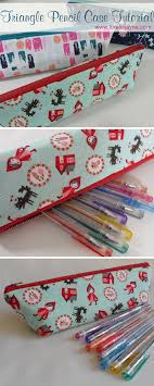 Triangle Pencil Case Pencil Case Sewing Diy Pencil Case Pencil Case Pattern