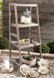Holz Regal Leiter Im Antik Design Neu Blumenregal Garten Dekoration Diy Garten Dekoration Diy Garten Dekorat In 2020 Wood Trellis Wood Working Gifts Ladder Decor