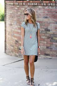 Black And White Striped T Shirt Outfit Sam Striped Dress Dresses Striped T Shirt Dress Fashion Dresses