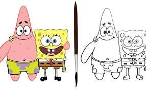 Cara menggambar dan mewarnai spongebob dan patrick sahabat selamanya. Mewarnai Gambar Spongebob Dan Patrick Rasanya