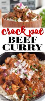 Crock Pot Beef Curry Recipe Turns Inexpensive Beef Into A Tender And Delicious Meal Full Of Flavor Crockpot Recipes Beef Beef Curry Recipe Curry Recipes Easy