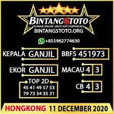 Prediksi Hongkong 11 Desember 2020 Bintang5toto Di 2020 Oktober 23 Oktober Jamaica