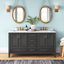 60 inch double vanity is always fascinating to publish. Schulenburg 60 Double Bathroom Vanity Set Reviews Joss Main