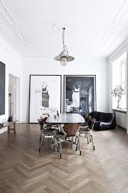 Interiors 22 Rooms With Herringbone Floors Stylecarrot Contemporary Apartment House Interior Modern Apartment