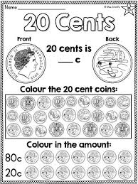Australian Coins Worksheets And Math Activities That Kids Love To Learn And Practice Counting Australian Mone Money Worksheets Money Math Money Math Worksheets