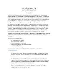 Cambios Psicologicos Adolescencia Pdf