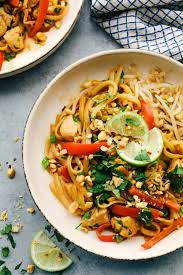 Pad Thai Is A Thai Stir Fry Dish Made With Tender Rice Noodles Cooked Shrimp Crunchy Warm Peanuts Scrambled E In 2020 Pad Thai Recipe Easy Pad Thai Pad Thai Recipe